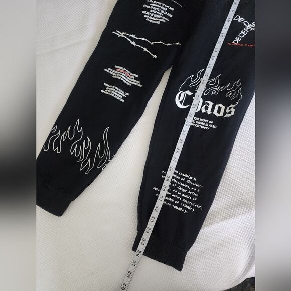 JK Attire art of war graffiti deception joggers pants unisex - Picture 7 of 15